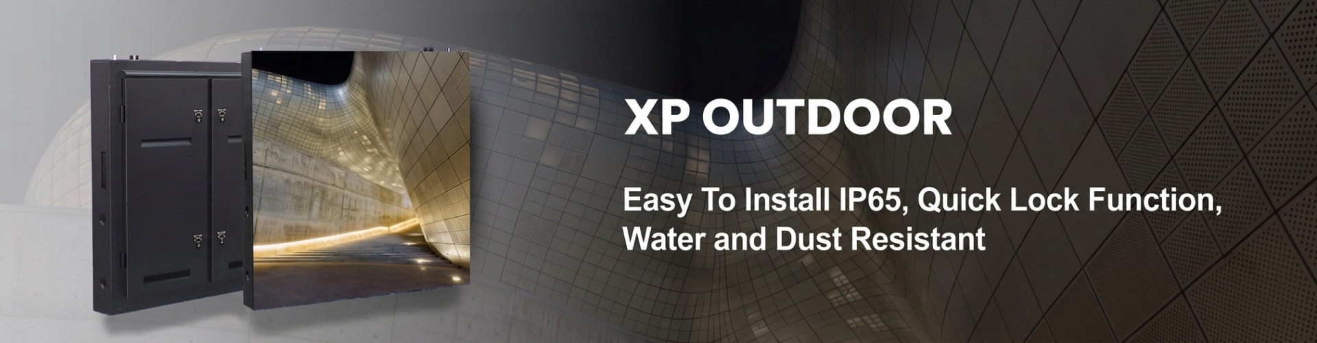 XP-Outdoor Mild Steel Fixed LED Display