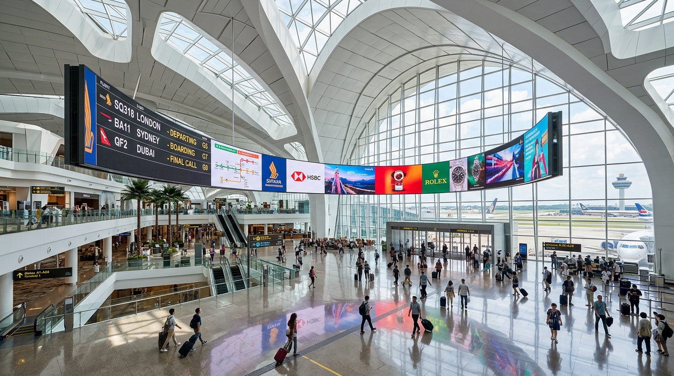 Transportation Hub Passenger Information Displays